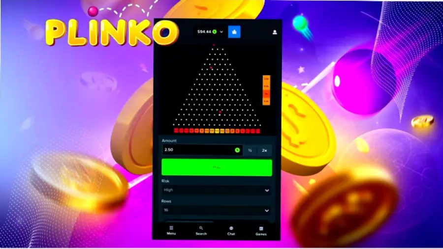 Plinko game